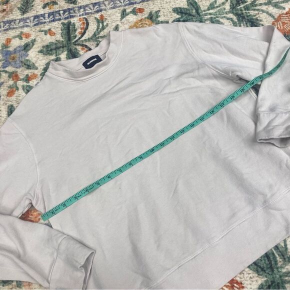 Monrow Long Sleeve Mock Neck Women’s Shirt sweater size small - Picture 3 of 6